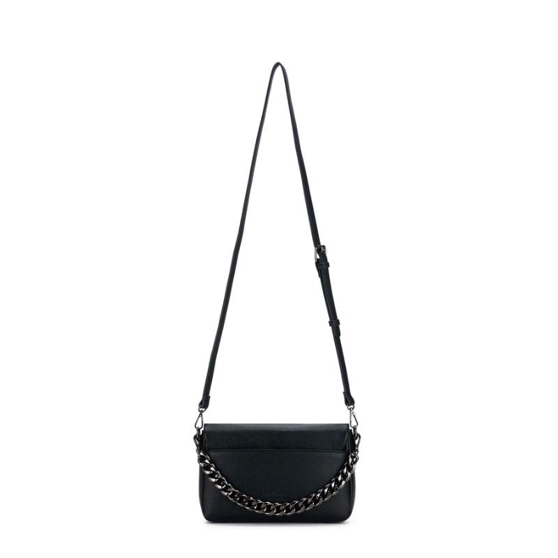 Black Caviar Designs | Celine Crossbody Messenger Bag - Black
