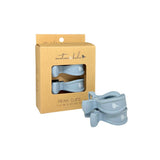 Pram Clips 2 Pack - Dusty Blue