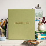 Write To Me Stationery | Childhood - Your Childhood Memories - Sage