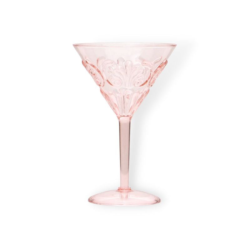 Indigo Love Collectors | Flemington Acrylic Martini Glass - Pink