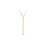 Fairley | Golden Baroque Pearl & Morganite Necklace