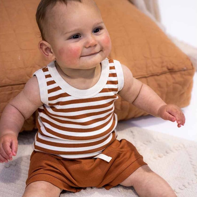 Snuggle Hunny | Biscuit Organic Baby Shorts