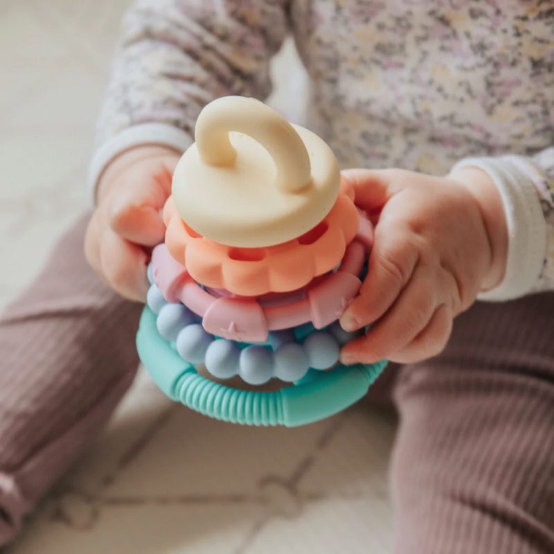 Jellystone Designs | Stacker & Teether Toy - Pastel