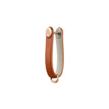Orbitkey | Pebbled Leather Key Organiser - Amber