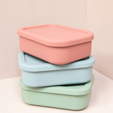 Mapley | Silicone Lunch Box - Dusty Pink