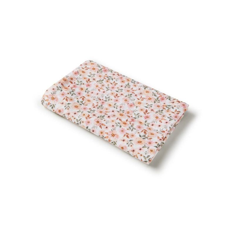 Snuggle Hunny | Organic Muslin Wrap - Spring Floral