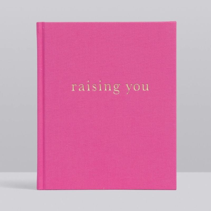 Write To Me | Raising You. Letters To My Baby. Rose Pink