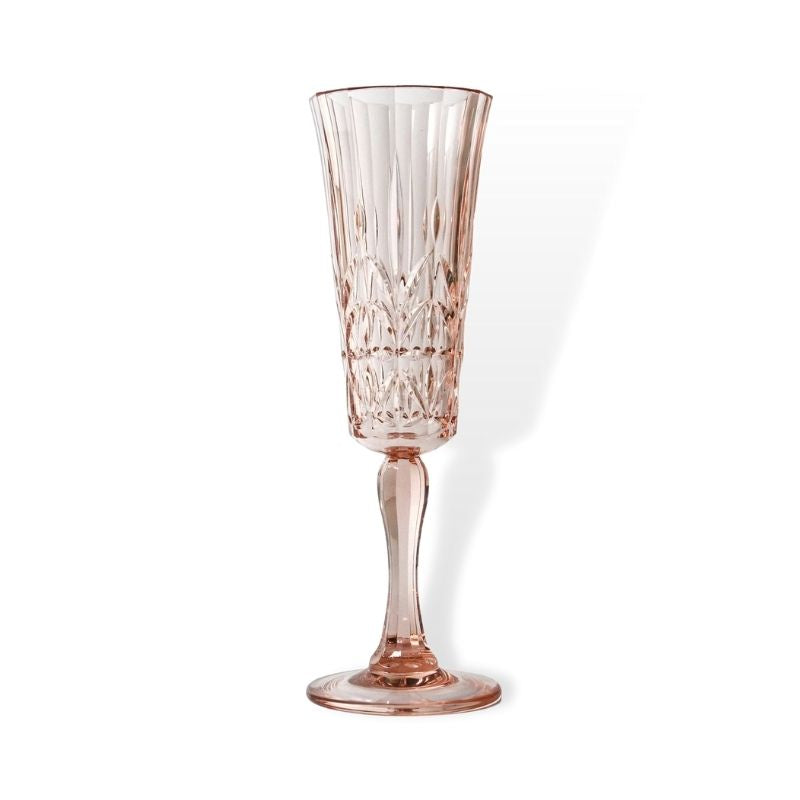 Indigo Love Collectors | Pavilion Acrylic Champagne Flute - Pink