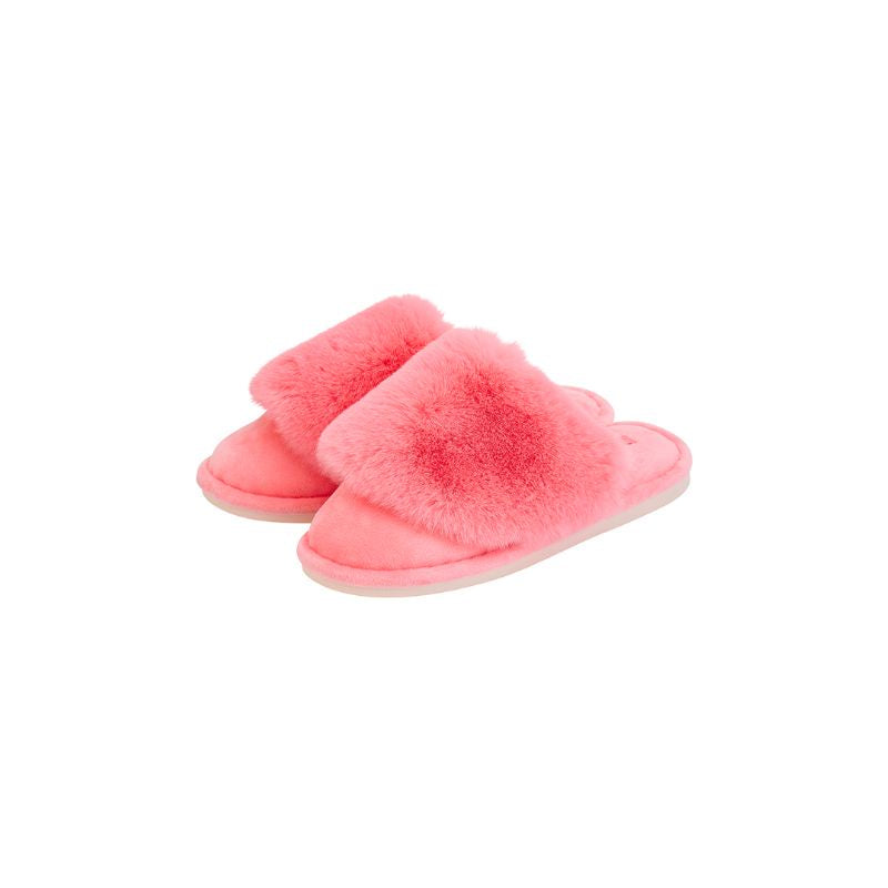 Annabel Trends | Cosy Luxe Slippers - Coral Pink