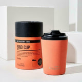 BINO Stainless Steel Reusable Cup 227ml - Coral