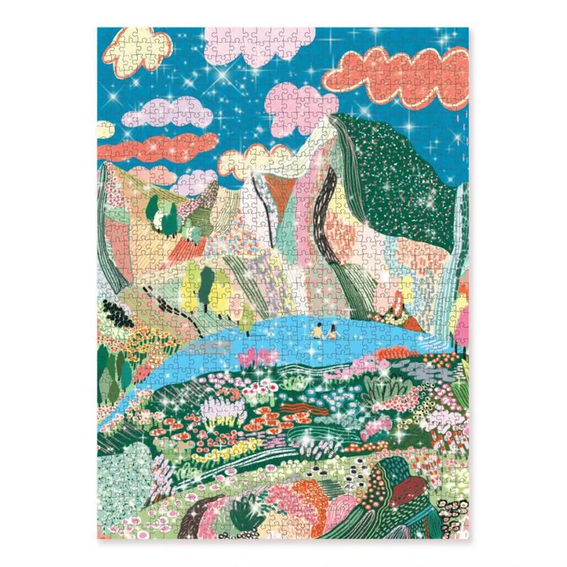 Journey of Something | 1000 Piece Glitter Puzzle - Laguna