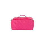Tonic | Herringbone Beauty Bag Medium - Raspberry