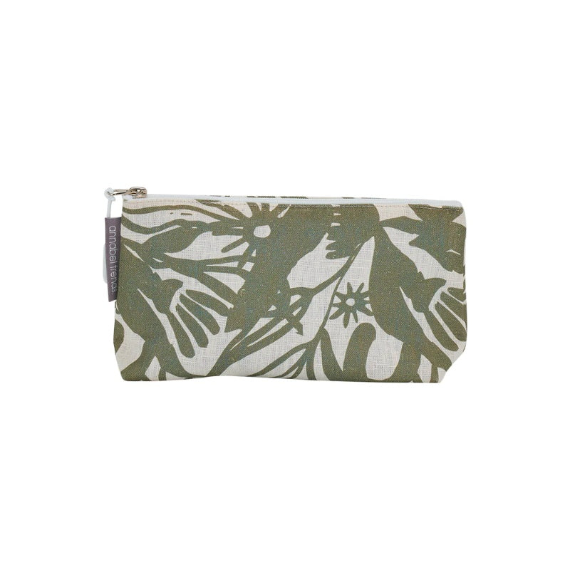 Annabel Trends | Small Cosmetic Bag Linen - Abstract Gum