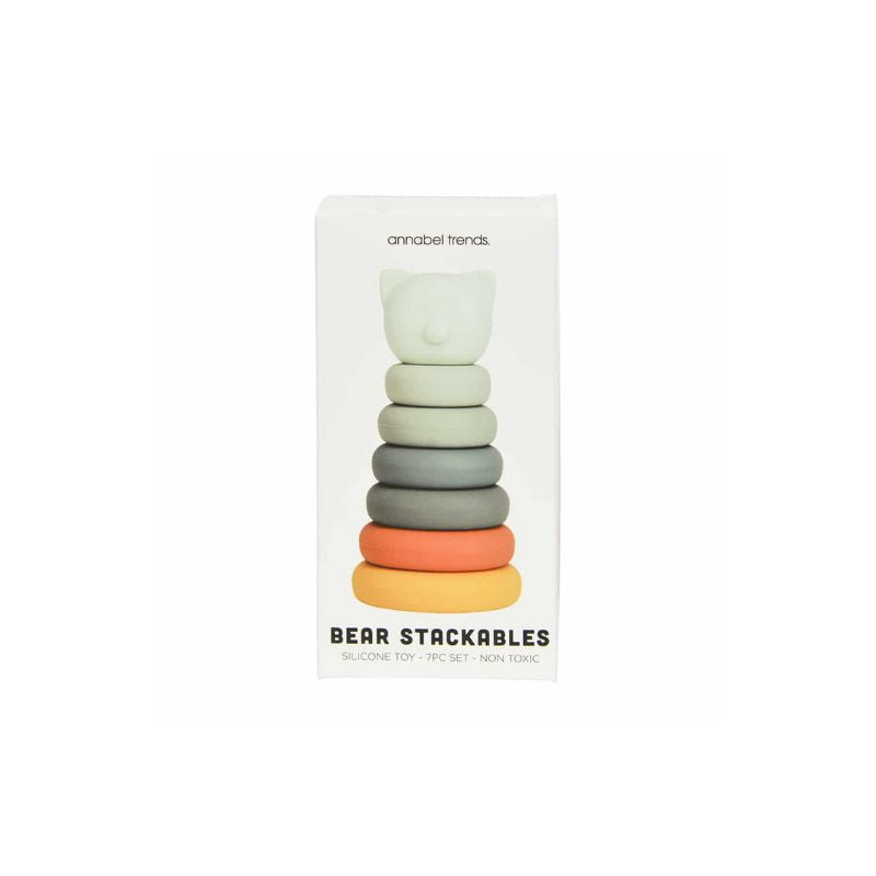 Annabel Trends | Silicone Stackable Toy - Bear