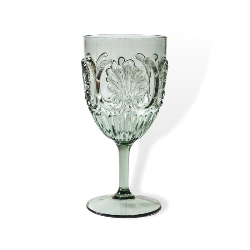 Indigo Love Collectors | Flemington Acrylic Wine Glass - Green