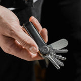 Orbitkey | Key Organiser Leather - Navy