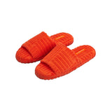 Annabel Trends | Terry Slipper Slides - Orange