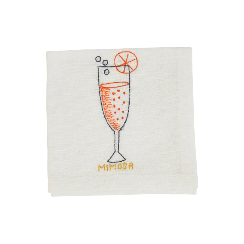 Annabel Trends | Cocktail Napkin - Mimosa
