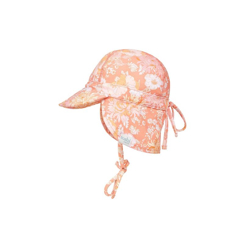 Toshi | Tea Rose Swim Flap Cap