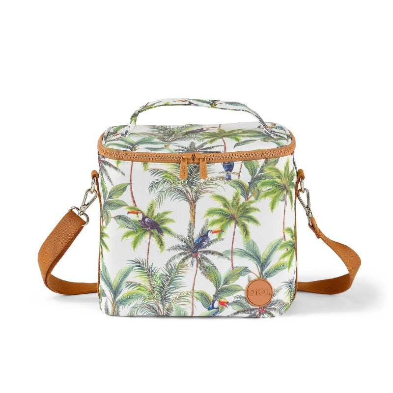 OiOi | Midi Insulated Lunch Bag - Tropical