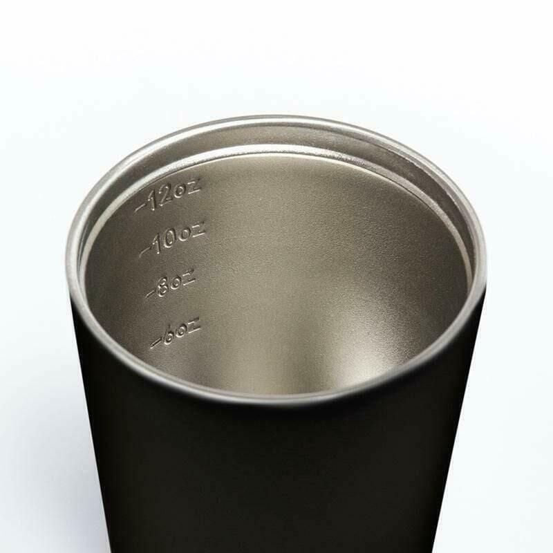 Made By Fressko | Coal CAMINO Stainless Steel Reusable Cup 340ml