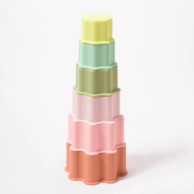 Sunnylife | Circus Silicone Stacking Cup Tower