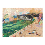 Journey Of Something | 1000 Piece Puzzle - Leopard Rocks
