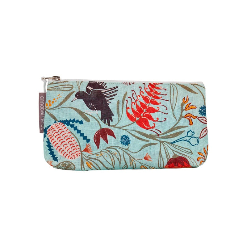 Annabel Trends | Small Cosmetic Bag Linen - Magpie Floral
