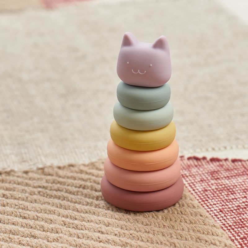 Annabel Trends | Silicone Stackable Toy - Cat