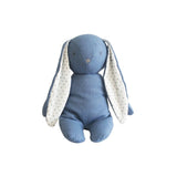 Alimrose | Linen Bobby Floppy Bunny 25cm - Chambray