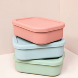 Mapley | Silicone Lunch Box - Light Blue