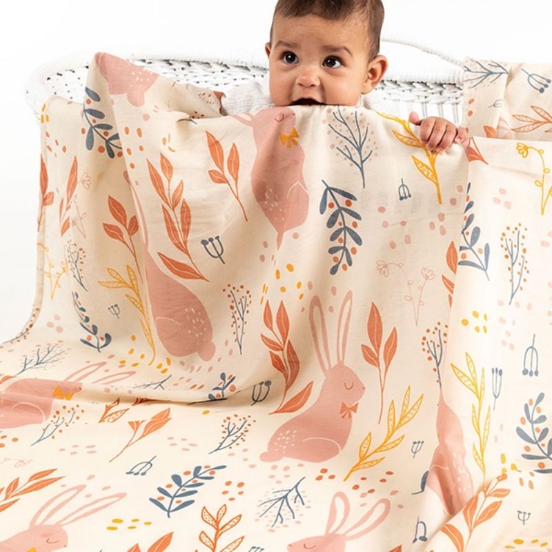 Peach hotsell swaddle blanket