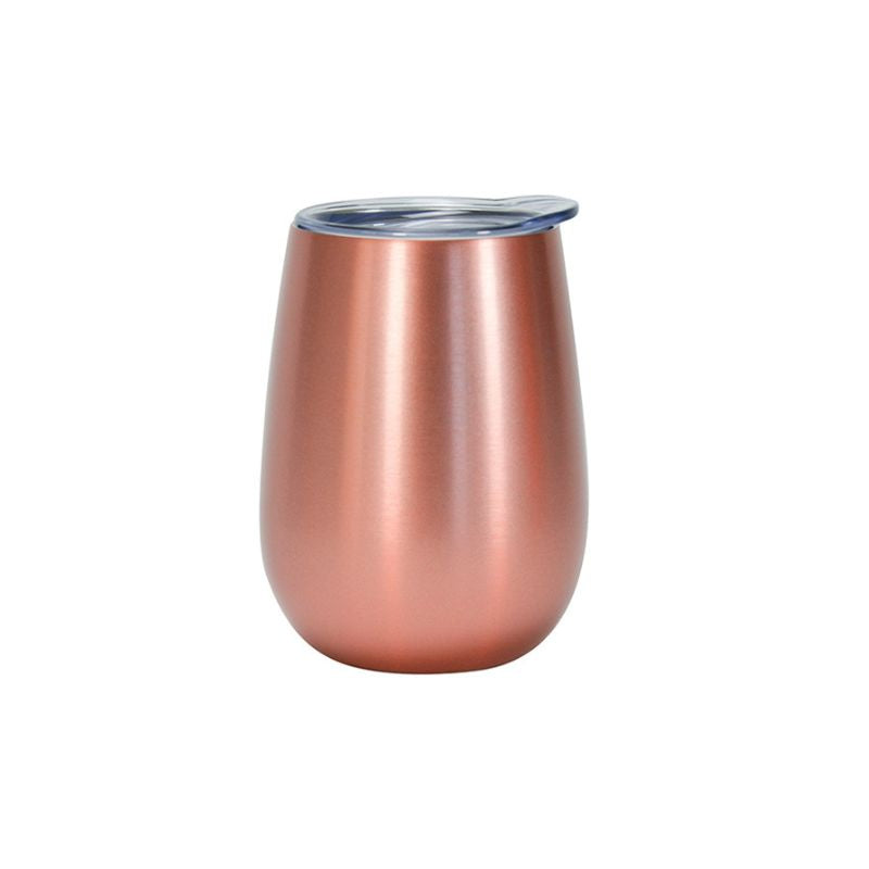 Annabel Trends | Rose Gold Double Walled Wine Tumbler