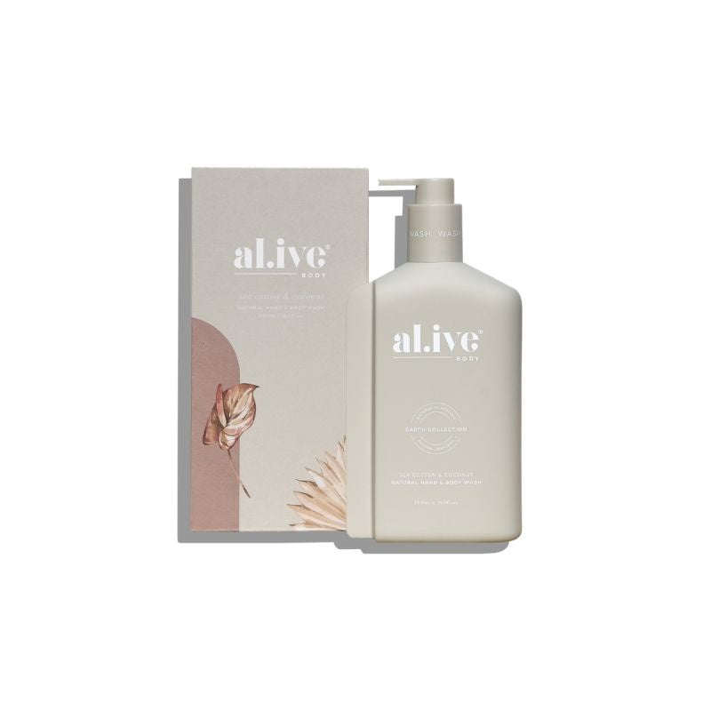 al.ive | Sea Cotton & Coconut Hand & Body Wash 500ml