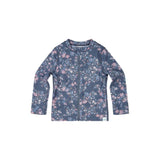 Toshi | Swim Kids Rashie Long Sleeve Full Zip Classic - Athena Moonlight