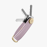Orbitkey |  Saffiano Leather Key Organiser - Lilac