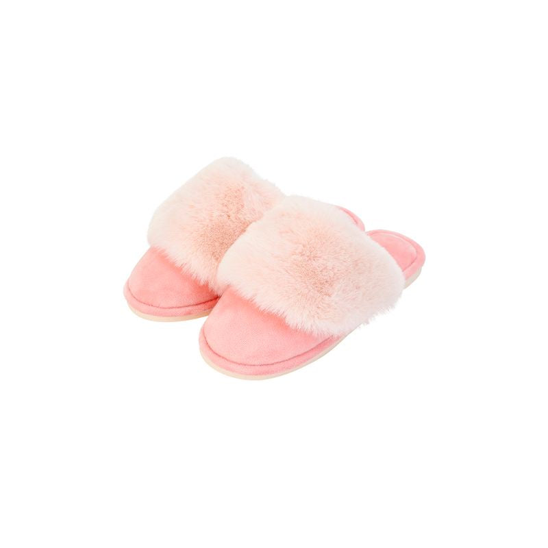 Annabel Trends | Cosy Luxe Slippers - Pink Petal