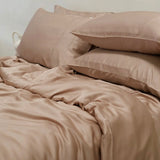 Mulberry Threads | Bamboo Quilt Cover - Mocha