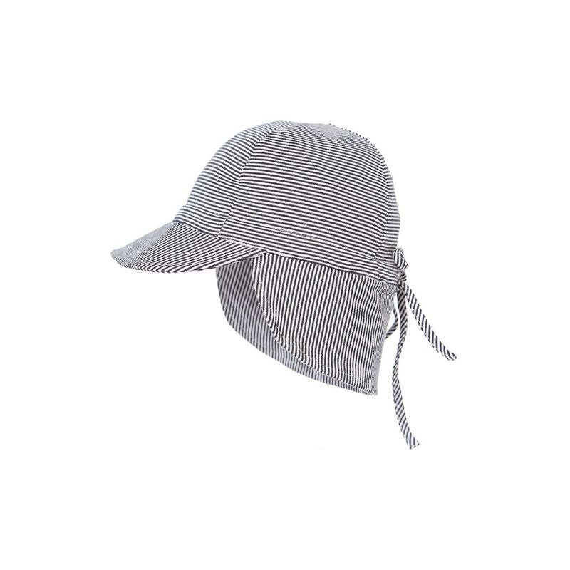 Toshi | Baby Flap Cap - Periwinkle