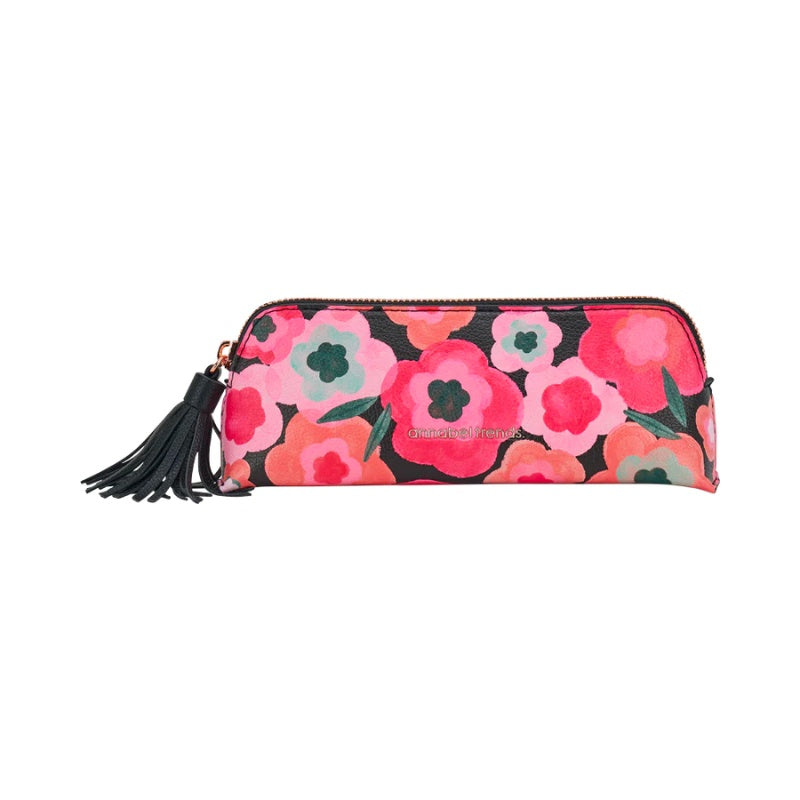 Annabel Trends | Mini Vanity Bag - Midnight Blooms