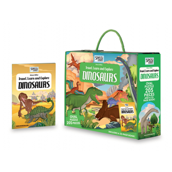 Axis Toys | Learn and Explore Puzzle - Dinosaurs