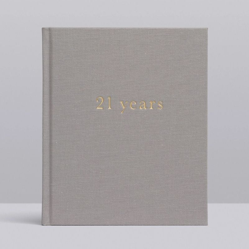 Write To Me | 21 Years. 21 Years of You. Light Grey